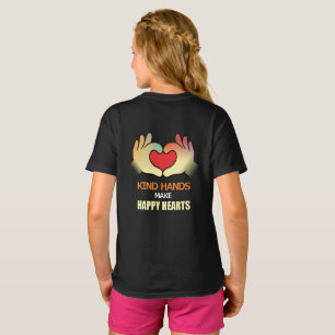 Cute Colorful Smile Handprint Kids & Youth T-Shirt