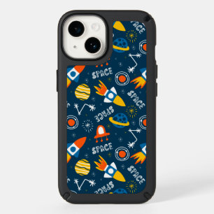 Cute Colorful Space Adventures Pattern Speck iPhone 14 Case