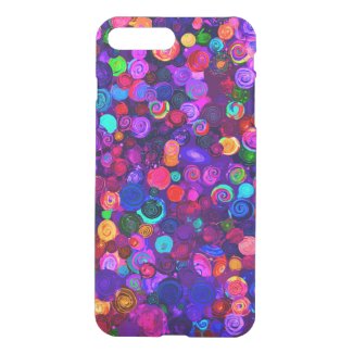 Cute colorful spiral cosmos patterns