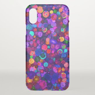 Cute colorful spiral cosmos patterns
