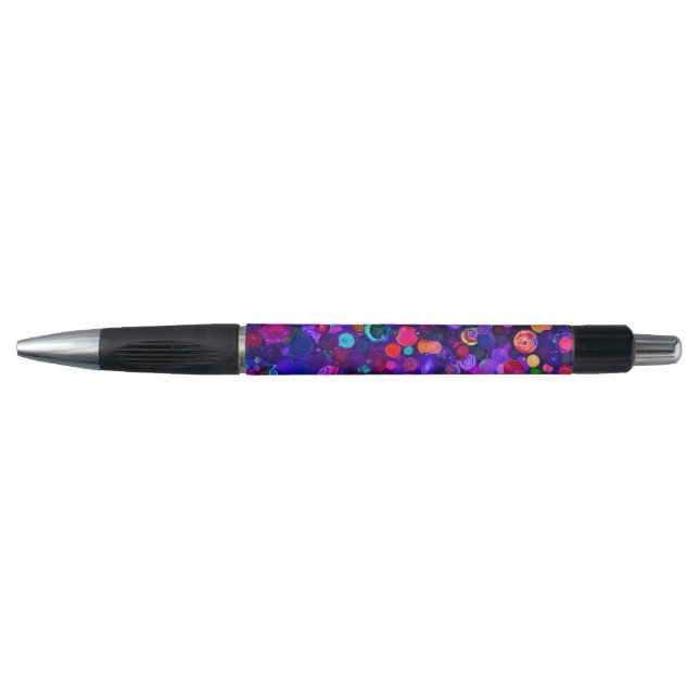 Cute colorful spiral cosmos patterns pen (Front)