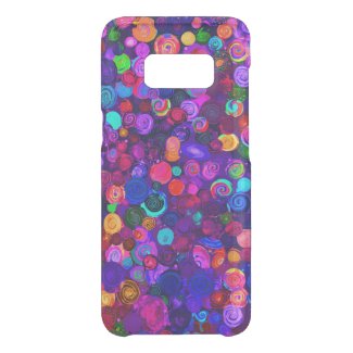 Cute colorful spiral cosmos patterns