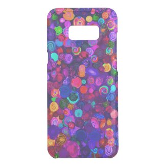 Cute colorful spiral cosmos patterns