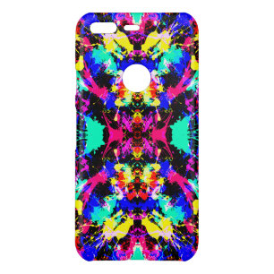 Cute colorful splatter paint uncommon google pixel case