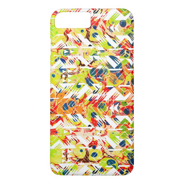 Cute colorful spring abstract pattern Case-Mate iPhone case (Back)
