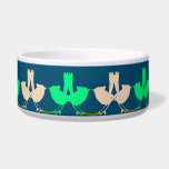 Cute Colorful Spring birds party  Bowl<br><div class="desc">Cute Colorful Spring birds party Personalized name</div>