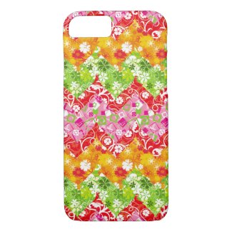 Cute colorful summer zigzag pattern