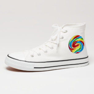 Cute Colorful Sweet Candy Rainbow Lollipop Patch