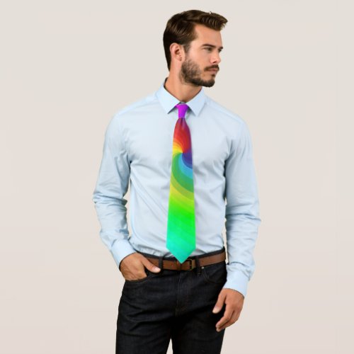 Cute Colorful Tie Dye Rainbow Swirl Art Pattern
