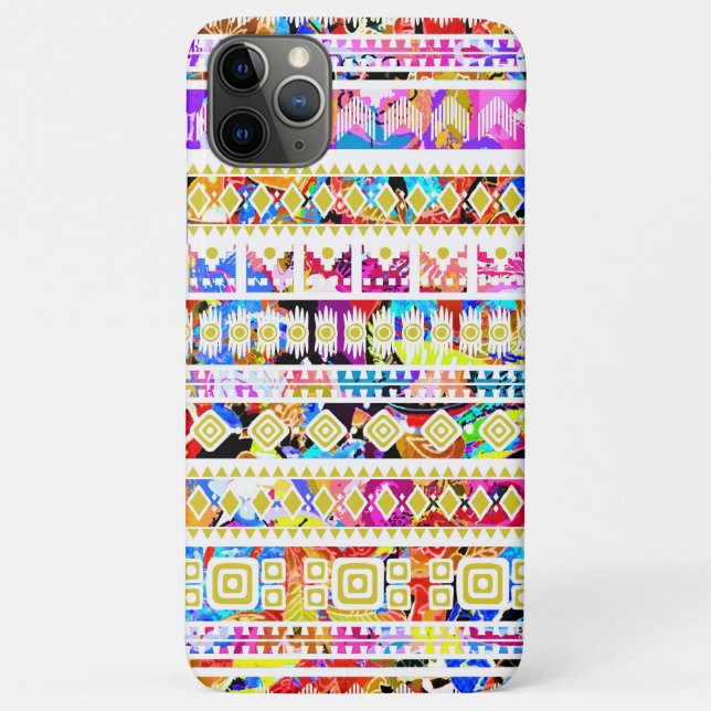 Cute colorful tribal aztec pattern Case-Mate iPhone case (Back)