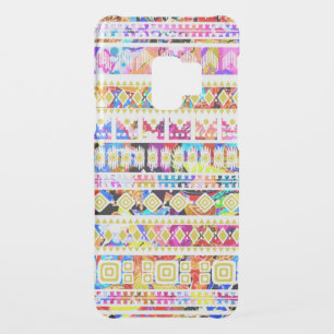 Cute colorful tribal aztec pattern uncommon samsung galaxy s9 case