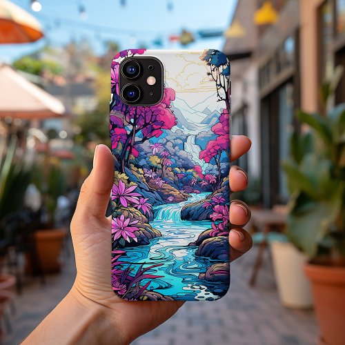 Cute Colorful Tropical Hawaiian Garden No 1115 iPhone 13 Pro Max Case