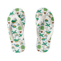 Cute Colorful Turtle Alligator Rainbow Pattern