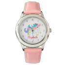 Cute Colorful Unicorn Personalized Kids Watch Cute Colorful Unicorn Personalized Kids Watch
