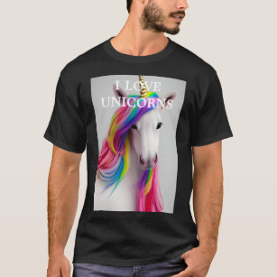 Adult Unicorn T Shirts T Shirt Designs Zazzle