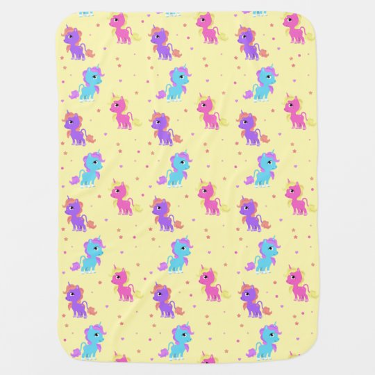 Be a Unicorn In a field of horses baby Blanket | Zazzle.com