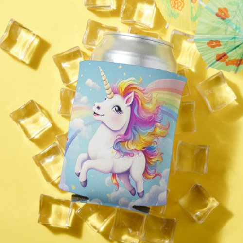 Cute Colorful Unicorns Rainbows Girly Kids Can Cooler