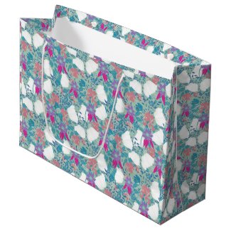 Cute colorful vintage floral pattern