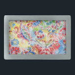 Cute colorful vintage floral samsung galaxy wallet belt buckle<br><div class="desc">Cute colorful vintage floral</div>