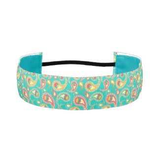 Cute colorful vintage paisley pattern