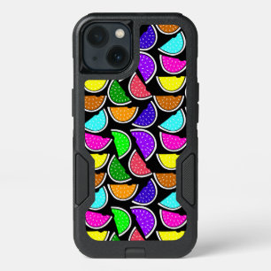 Cute colorful watermelon pattern iPhone 13 case