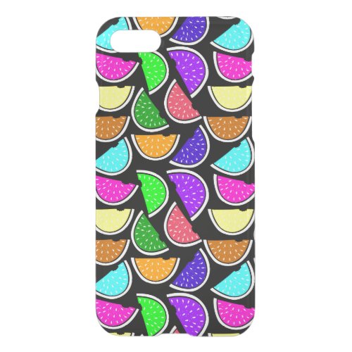 Cute colorful watermelon pattern iPhone SE87 case