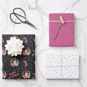 Cute Colorful Wrapping Paper Sheets
