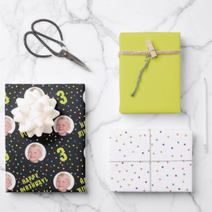 Cute Colorful Wrapping Paper Sheets