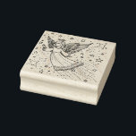 Cute Coloring Art Guardian Angel Rubber Stamp<br><div class="desc">Cute Coloring Art Guardian Angel rubber stamp.</div>