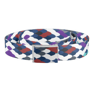 Cute colotful fish crust pattern apple watch band belt