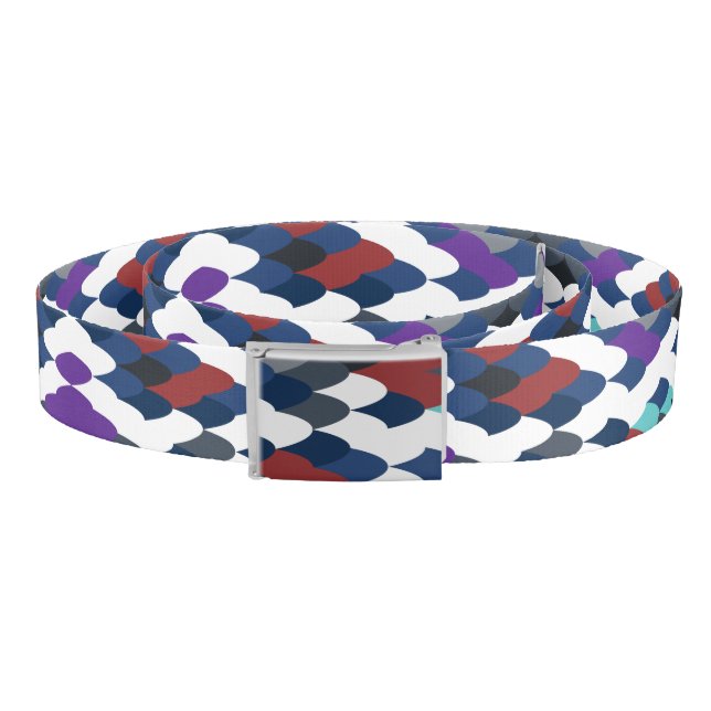 Cute colotful fish crust pattern apple watch band belt (Coil)