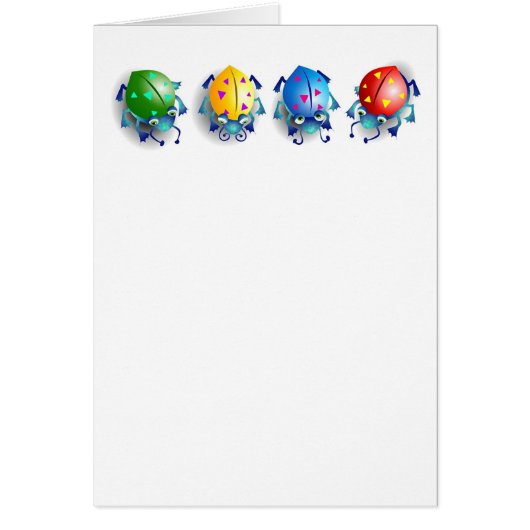 Cute Colourful Bugs (Front)