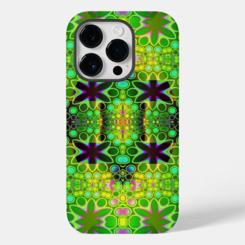 Cute Colourful Circles and other Pattern Case_Mate iPhone 14 Pro Case