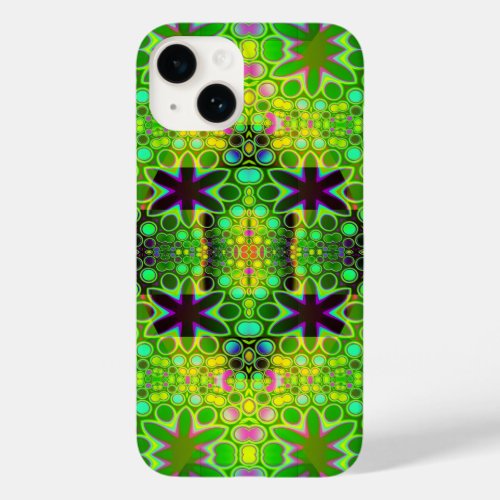 Cute Colourful Circles and other Pattern Case_Mate iPhone 14 Case