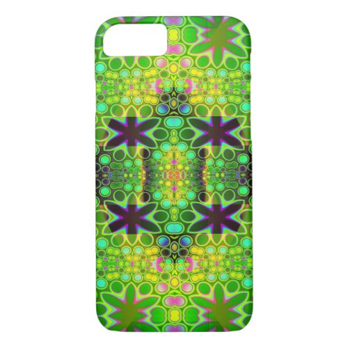 Cute Colourful Circles and other Pattern iPhone 87 Case