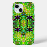 Cute Colourful Circles and other Pattern iPhone 15 Case