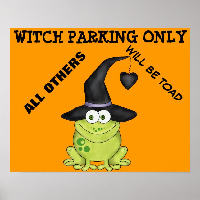 Cute Comedic Halloween Poster (Front)