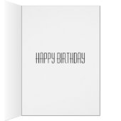 Cute comet goldfish pop art birthday cards (Inside (Right))