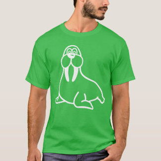 Cute comic walrus gift T-Shirt