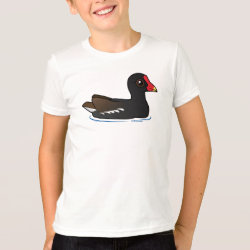 Common Gallinule Kids' American Apparel Fine Jersey T-Shirt