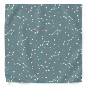 Cute Constellation Sky Pattern Bandana