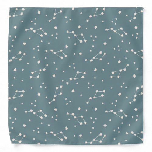 Cute Constellation Sky Pattern Bandana