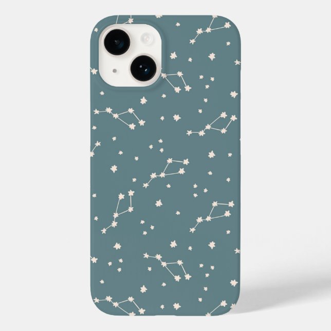 Cute Constellation Sky Pattern Case-Mate iPhone Case (Back)