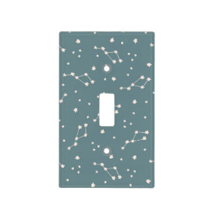 Cute Constellation Sky Pattern Light Switch Cover