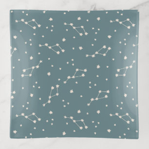 Cute Constellation Sky Pattern Trinket Tray