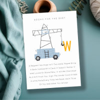 Cute Construction Crane Books For Baby Shower