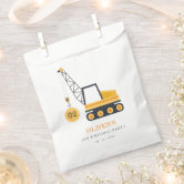 Construction Birthday Favor Bags