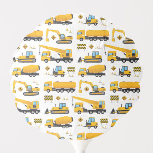 Cute Construction Theme Dump Truck Party Decor Balloon