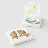 Cute Conure Coasters (Side)