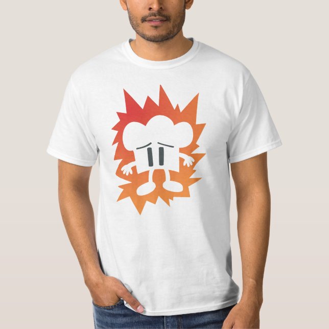 Cute Cooker Dude T-Shirt (Front)